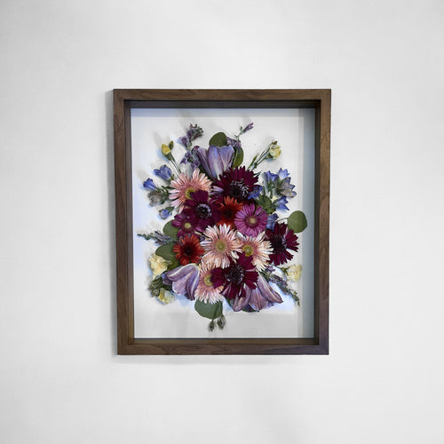 Dimensional Floral Frame 18x24