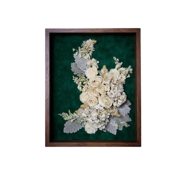 Dimensional Floral Frame 16x20