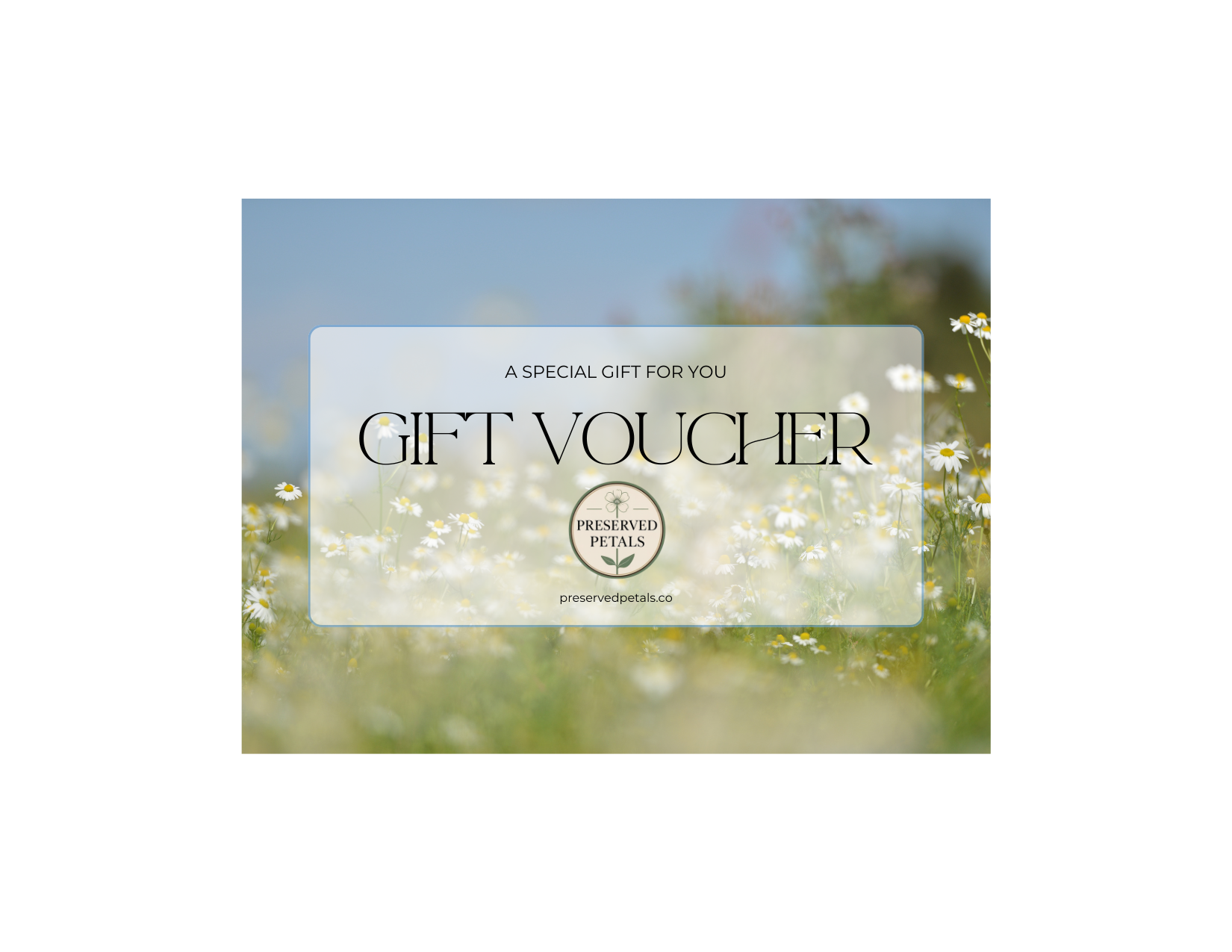 Preserved Petals Gift Card