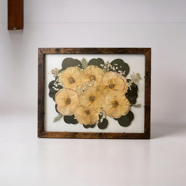 Pressed Floral Frame 11x14
